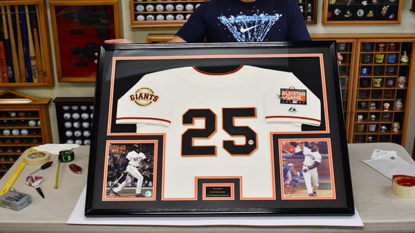 How to Frame a Baseball Jersey - sfDisplay.com