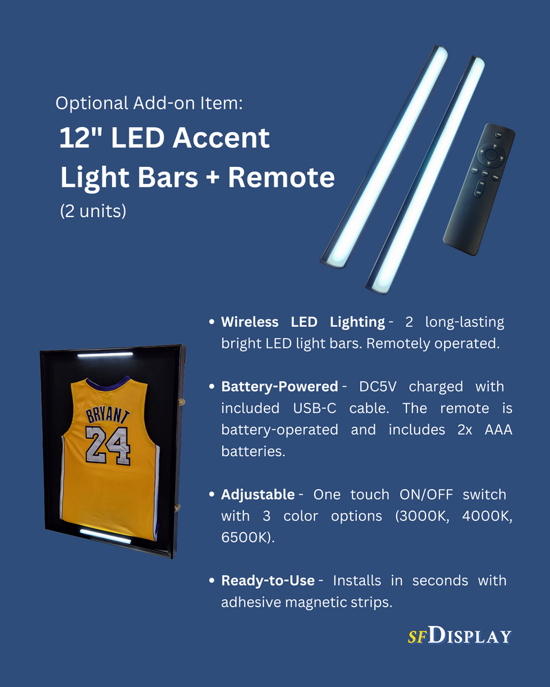 12" LED Accent Light Bars w/ Remote (2 units)