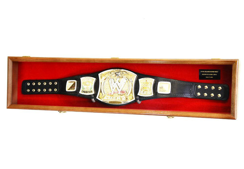 Wrestling Belt Display Case Cabinet (Kid's/Youth 44") - sfDisplay.com